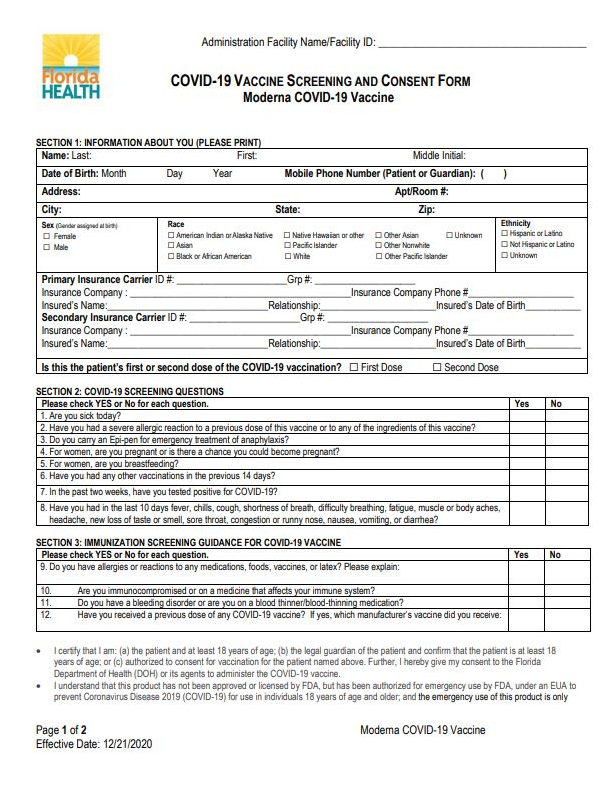 A form that is written in english and has instructions for people to fill out.